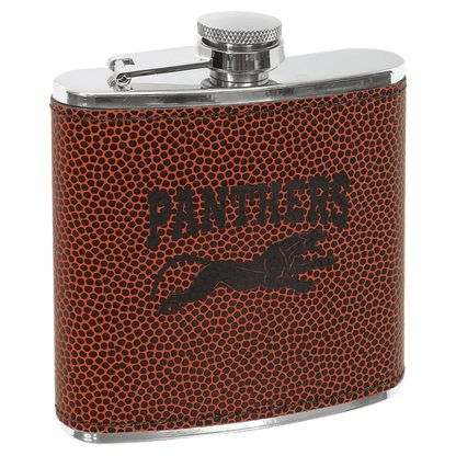 6 oz. Leatherette Stainless Steel Flask