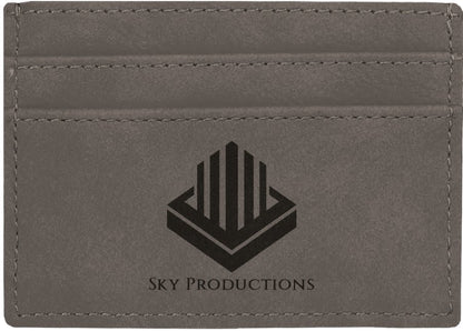 Leatherette Wallet Clip