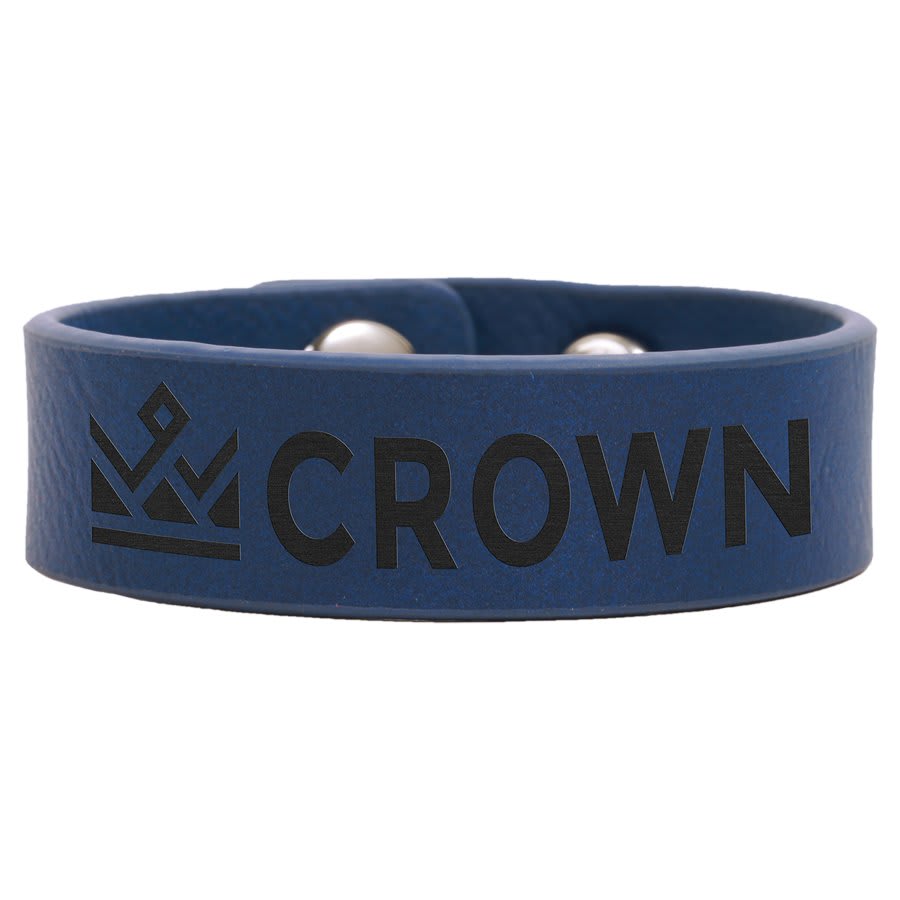 Leatherette Youth Cuff Bracelet .75" x 8.5"