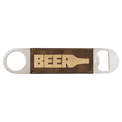 Leatherette Bottle Opener