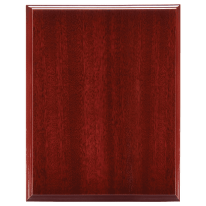 High Gloss Mahogany Finish Plaque