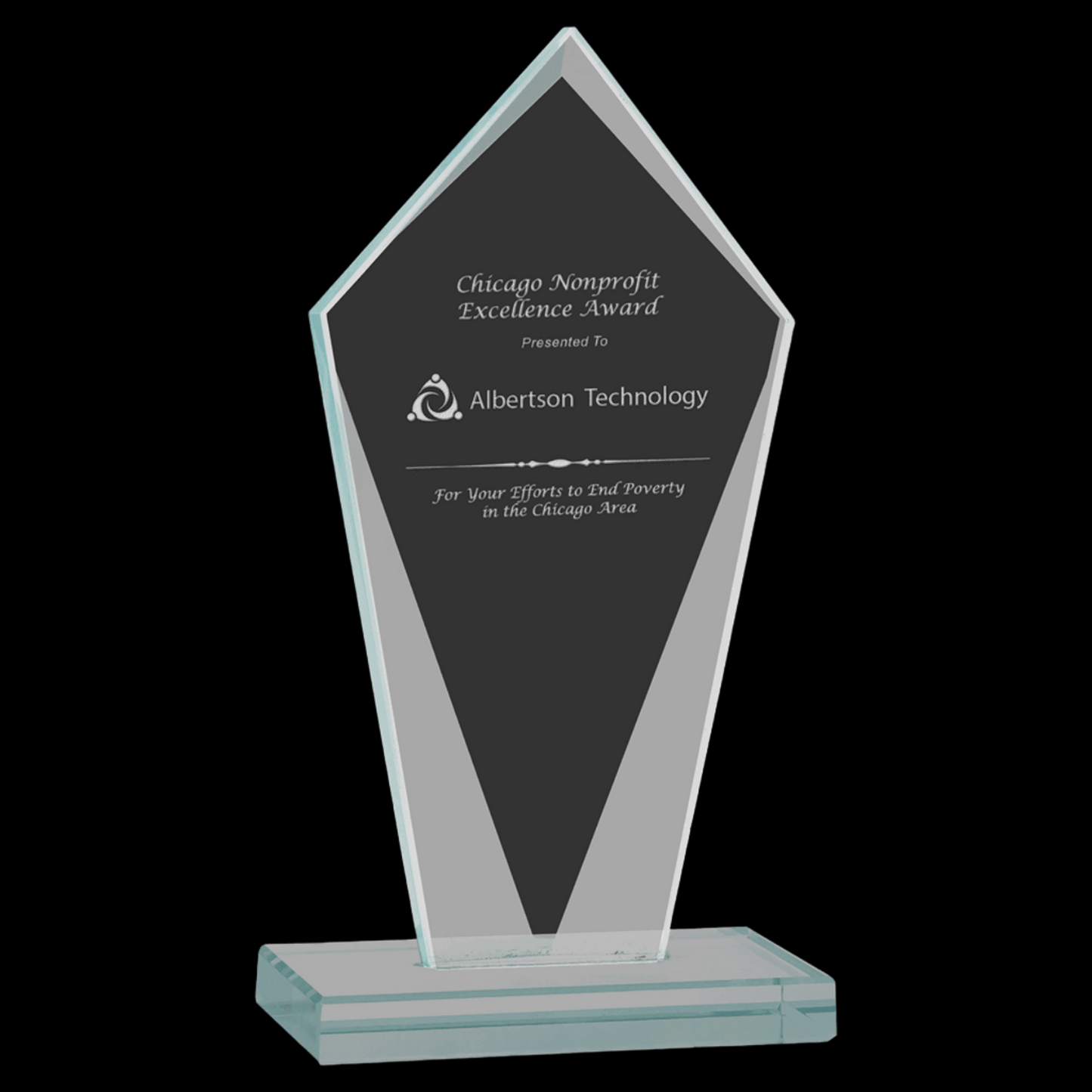 Diamond Jade Glass Award
