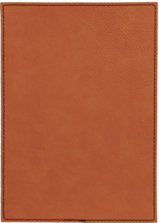 Rawhide Leatherette Plaque Plate