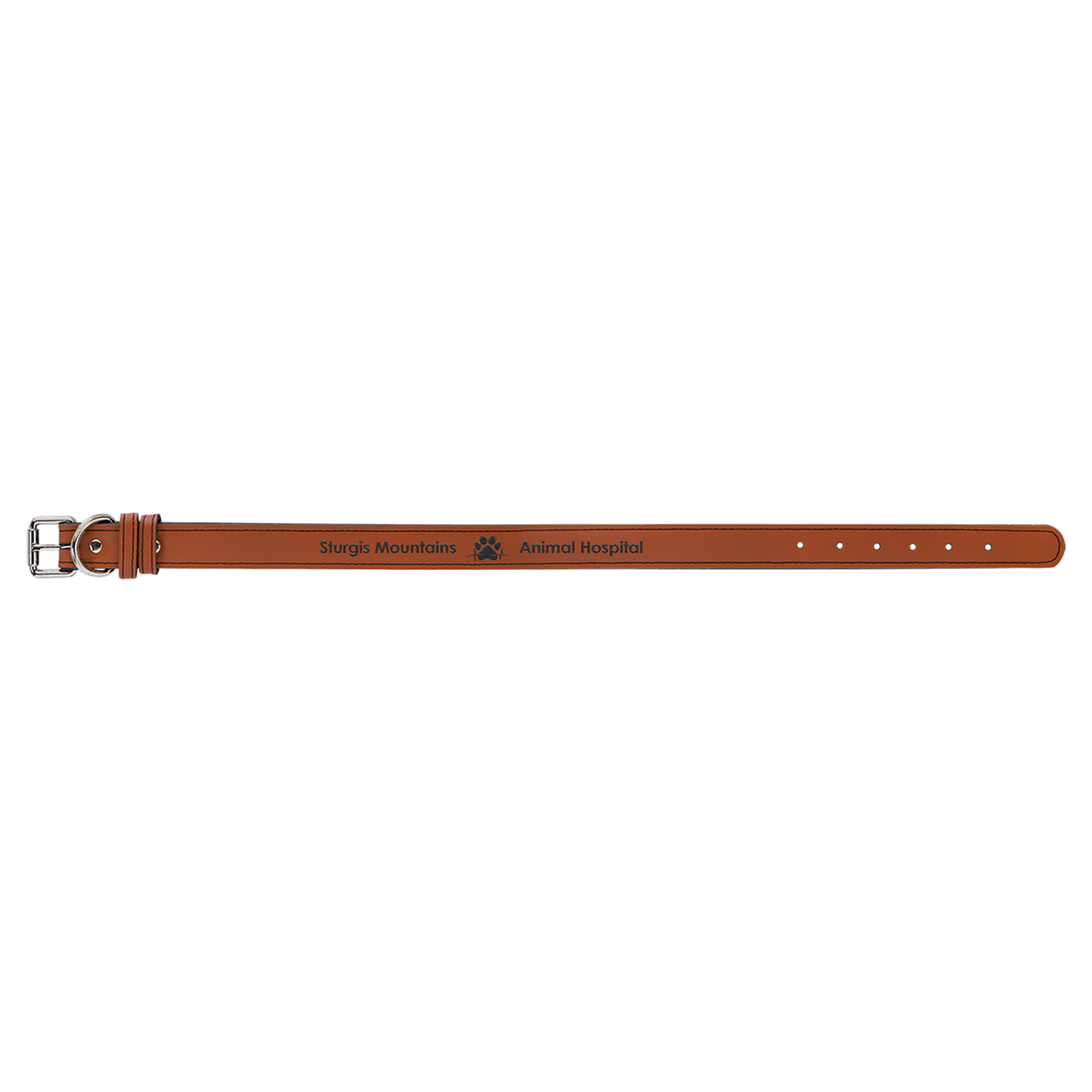 Extra Large 27" x 1.25" Leatherette Dog Collar