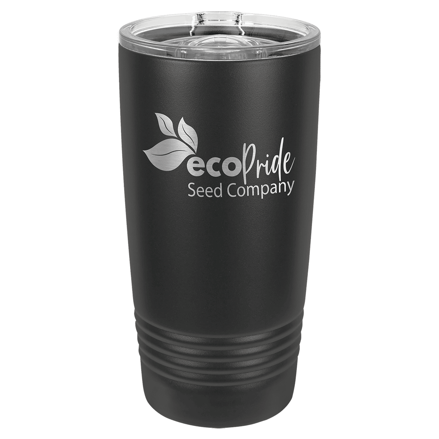 Polar Camel 20 oz. Ringneck Vacuum Insulated Tumbler with Slider Lid and Silver Ring
