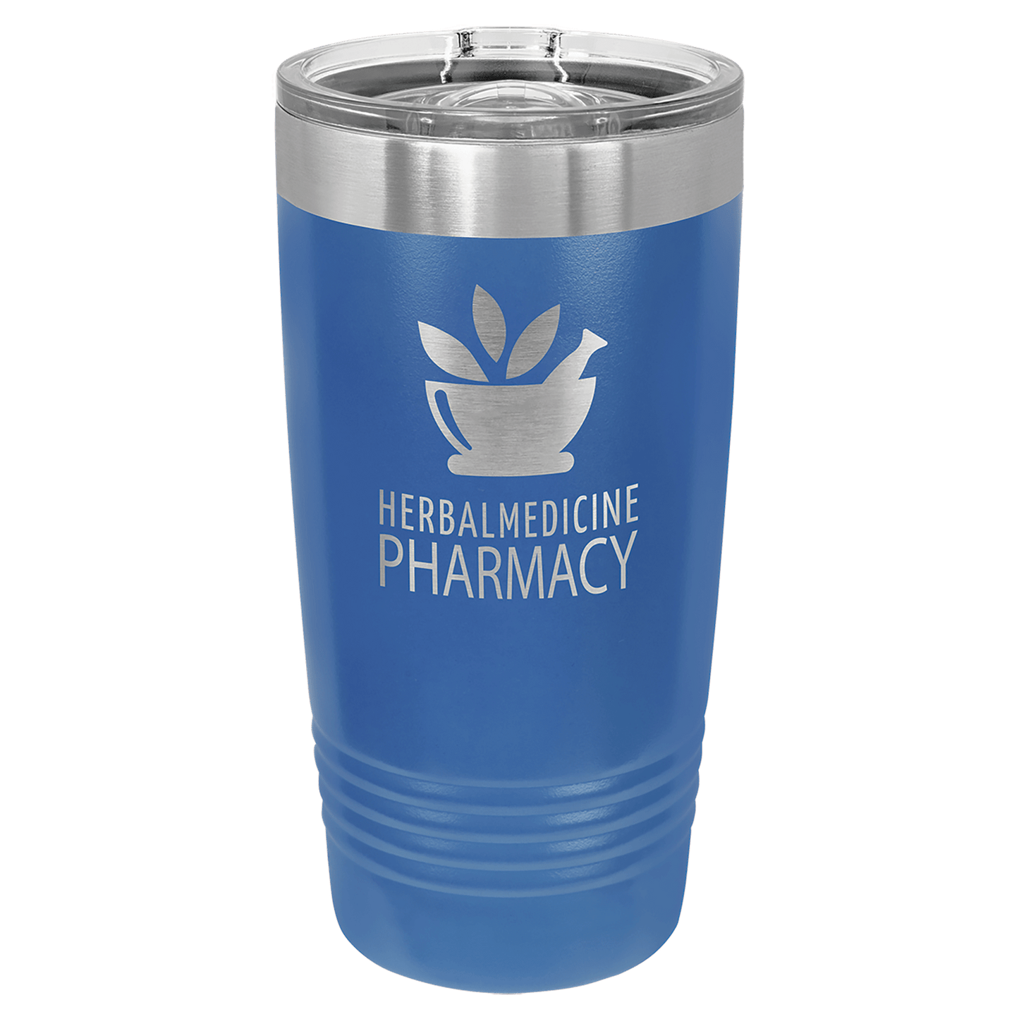 Polar Camel 20 oz. Ringneck Vacuum Insulated Tumbler with Slider Lid and Silver Ring