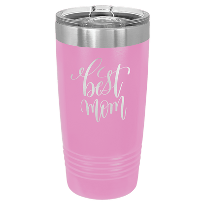 Polar Camel 20 oz. Ringneck Vacuum Insulated Tumbler with Slider Lid and Silver Ring