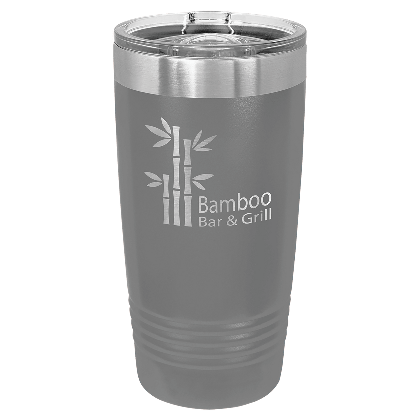 Polar Camel 20 oz. Ringneck Vacuum Insulated Tumbler with Slider Lid and Silver Ring