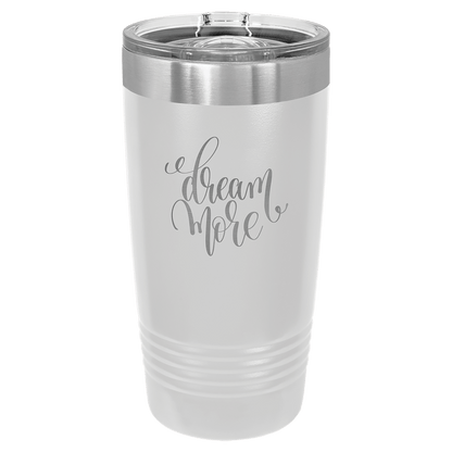 Polar Camel 20 oz. Ringneck Vacuum Insulated Tumbler with Slider Lid and Silver Ring