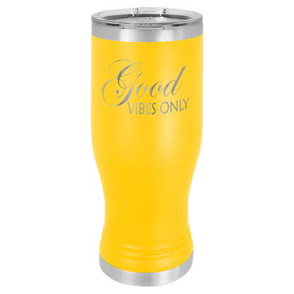 20 oz. Polar Camel Pilsner with Clear Lid