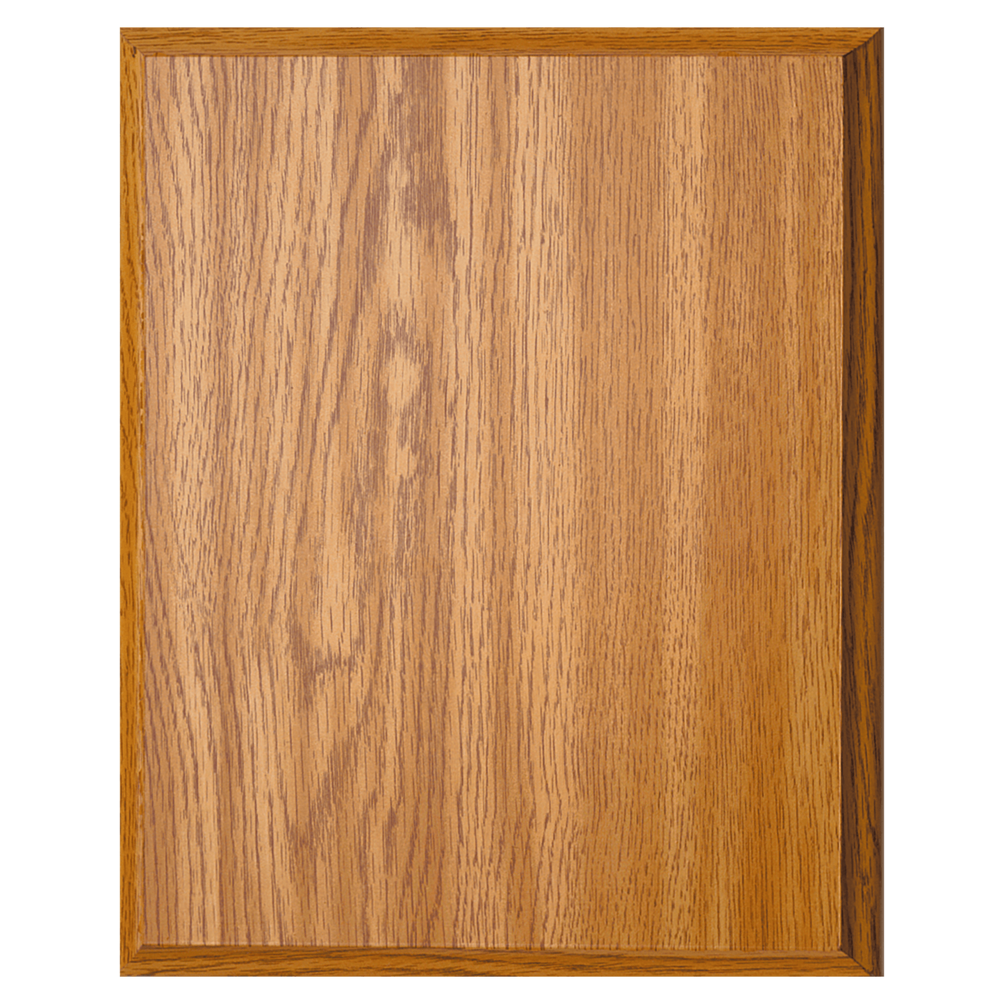 Oak Finish Plaque
