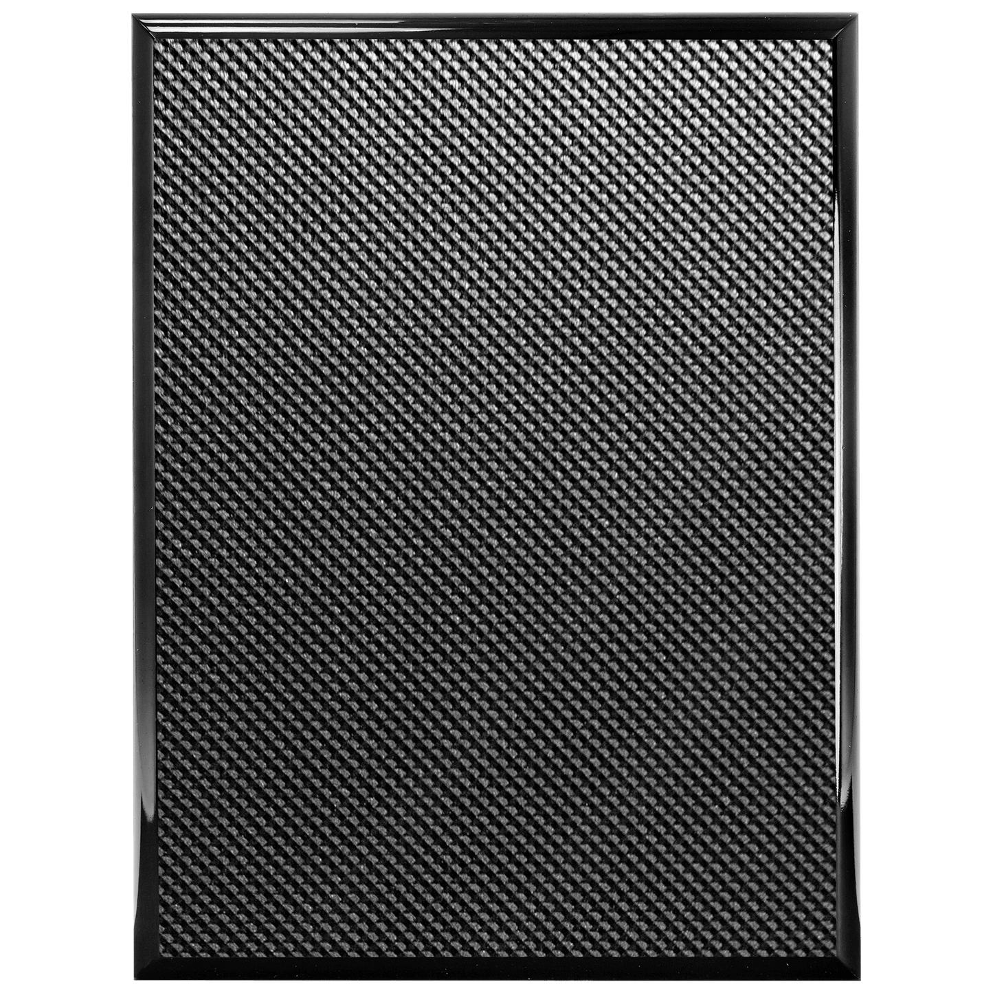 Carbon Fiber Piano Finish Plaque