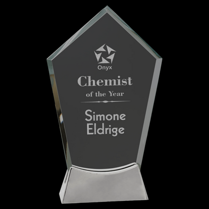 Peak Platinum Glass with Full Metal Base