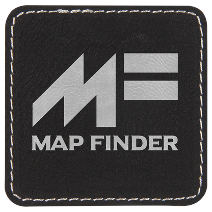Square Leatherette Patch with Adhesive 2.5"