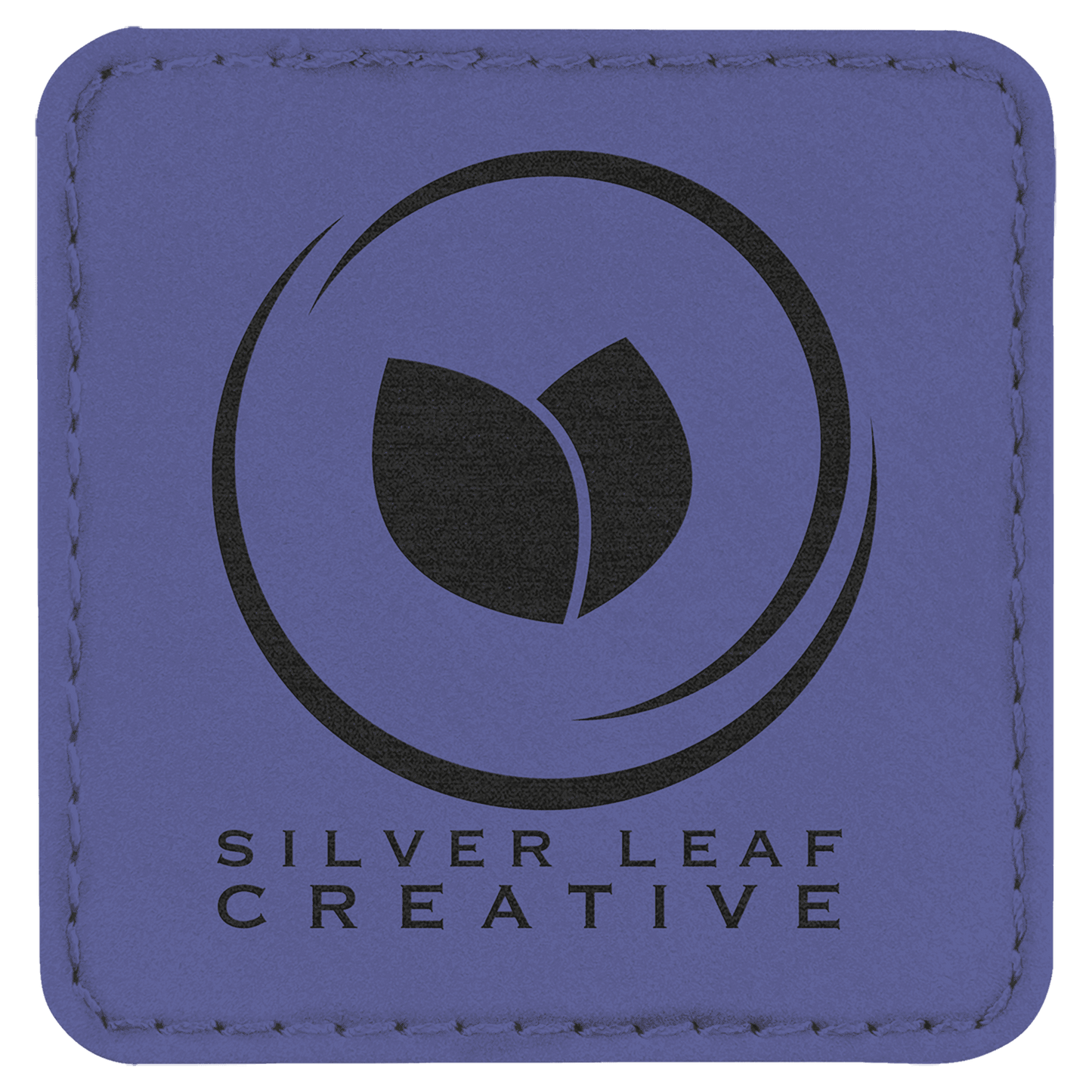 Square Leatherette Patch with Adhesive 2.5"